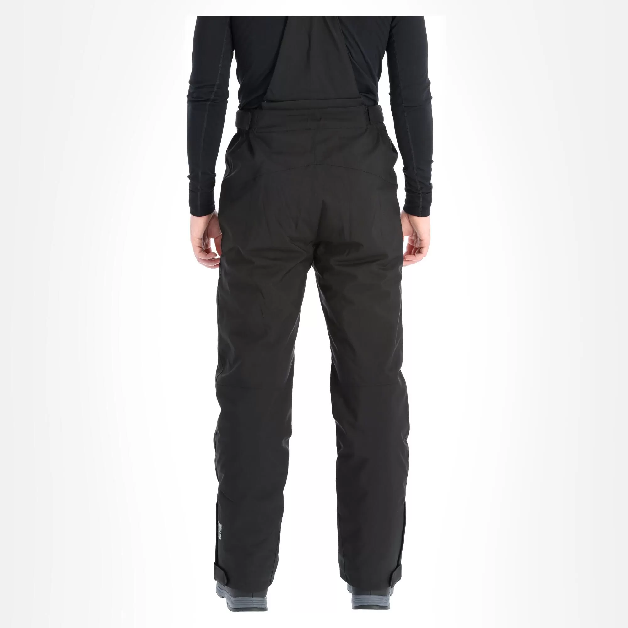 Deluni, Challenger Ski Pants Short Model Unisex Black 4 Deluni, Challenger Ski Pants Short Model Unisex Black - Image 2