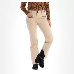 Brunotti, Coldlake-N Softshell Ski Pants Women Canvas Beige -Ski Online Store brunotti coldlake n bc skibroek softshell dames canvas beige 22bruno131v3 BI 02