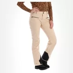 Brunotti, Coldlake-N Softshell Ski Pants Women Canvas Beige -Ski Online Store brunotti coldlake n bc skibroek softshell dames canvas beige 22bruno131v3 BI 04
