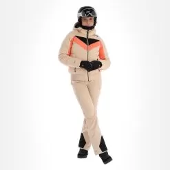 Brunotti, Snowbird Ski Jacket Women Canvas Beige