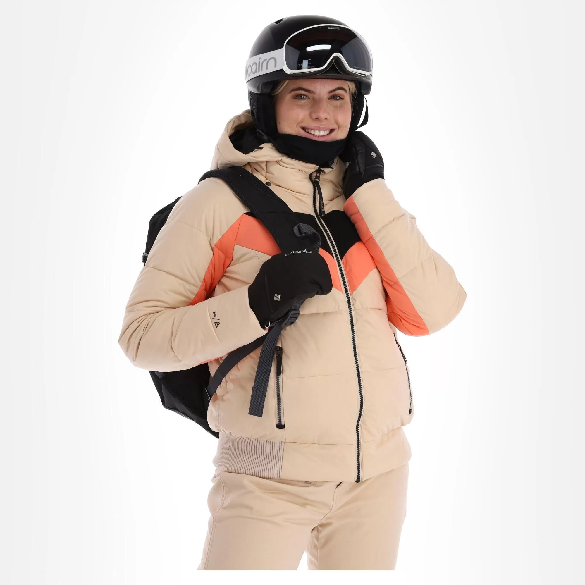 Brunotti, Snowbird Ski Jacket Women Canvas Beige 6 Brunotti, Snowbird Ski Jacket Women Canvas Beige - Image 4