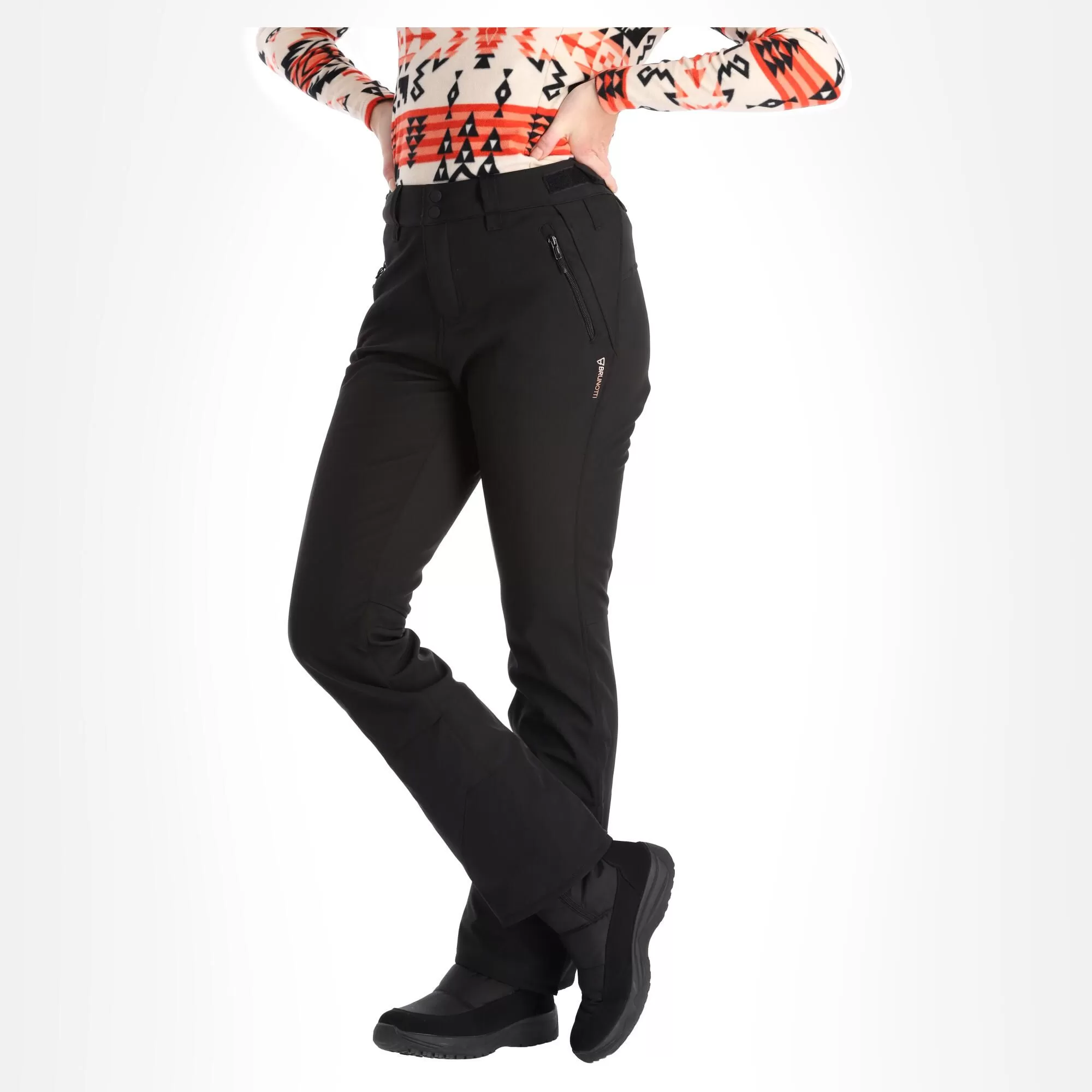 Brunotti, Tavors-N Softshell Ski Pants Women Black 4 Brunotti, Tavors-N Softshell Ski Pants Women Black - Image 2