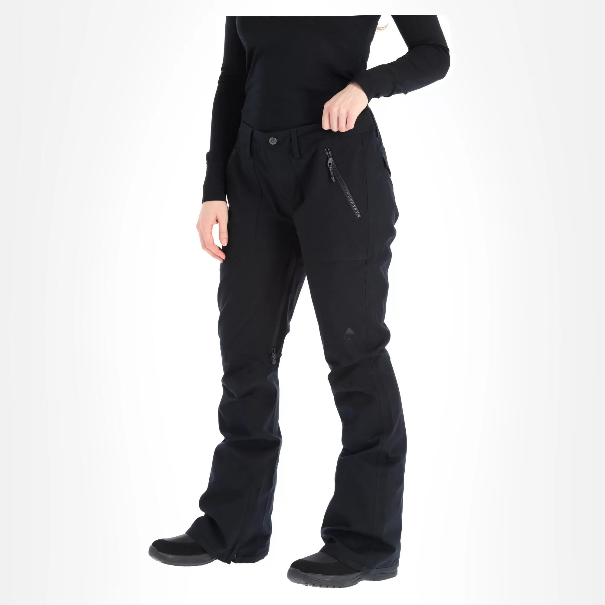 Burton, Vida Ski Pants Slim Fit Women Black 5 Burton, Vida Ski Pants Slim Fit Women Black - Image 3