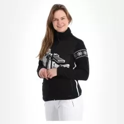CMP, 31J1136 Jacket Women Black, White 10 CMP, 31J1136 Jacket Women Black, White -Ski Online Store cmp 31j1136 ea vest dames wit zwart 22cmpxx106v2 BI 04