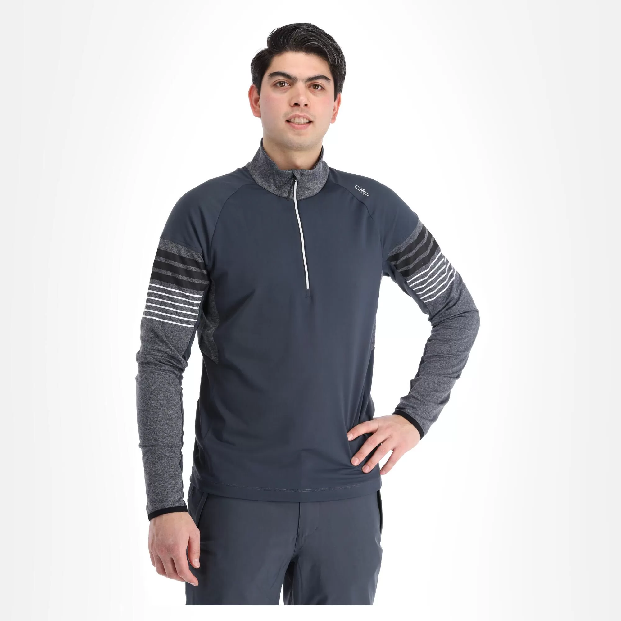 CMP, 31L0457 Pullover Men Titanio Grey 4 CMP, 31L0457 Pullover Men Titanio Grey - Image 2