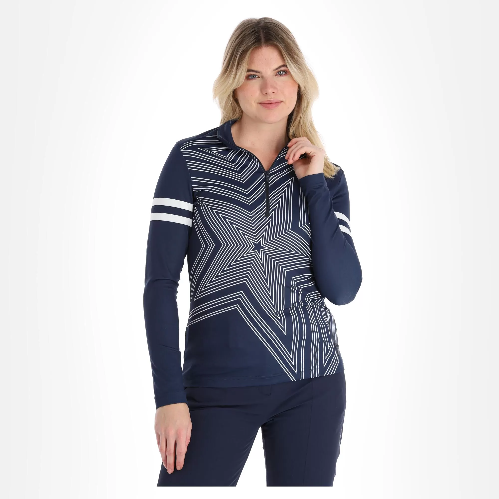 CMP, 31L0826 Pullover Women Blue 6 CMP, 31L0826 Pullover Women Blue - Image 4
