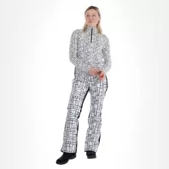 CMP, 31L1016 Pullover Women Black, White