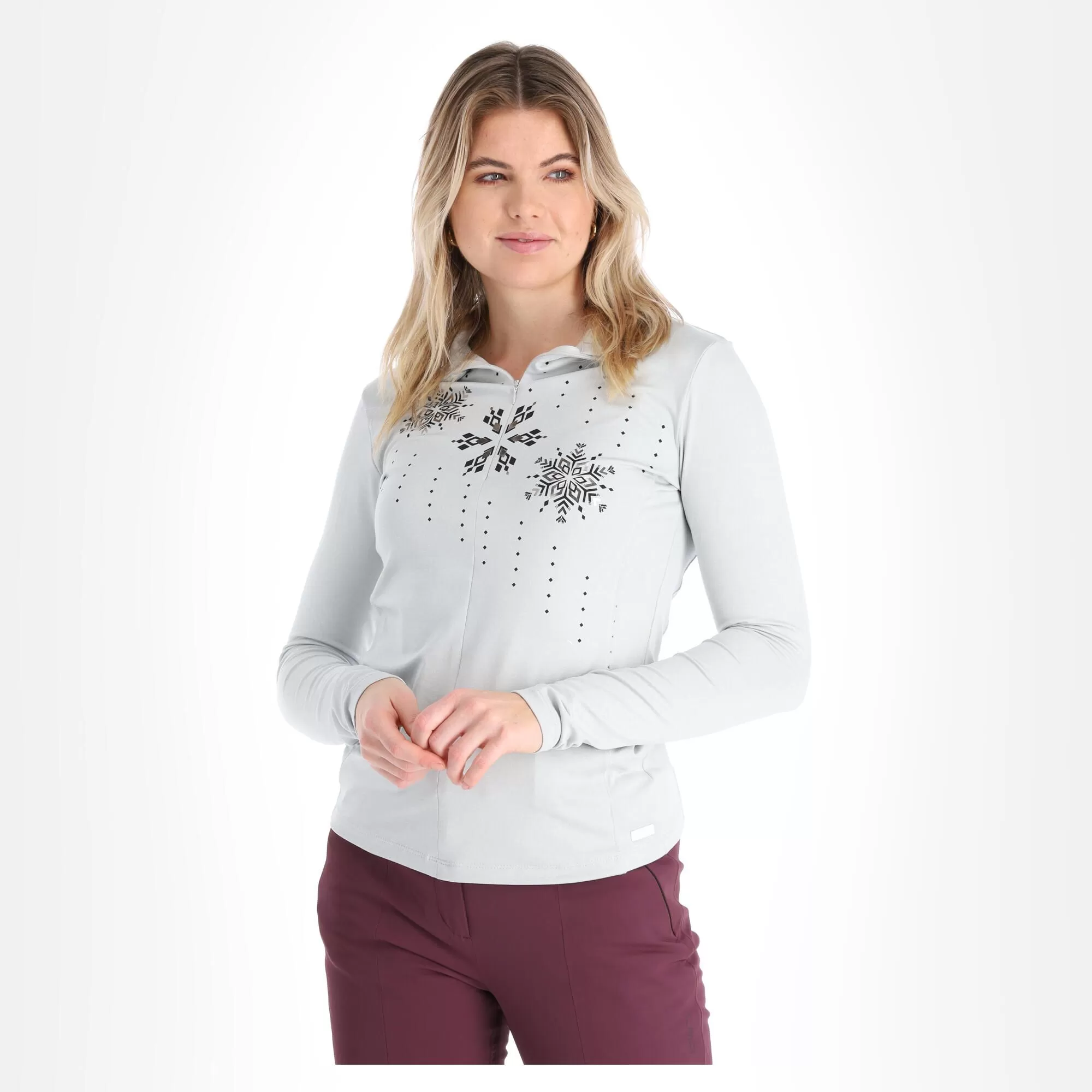 CMP, 31L1056 Jacket Women Ice Melange White 4 CMP, 31L1056 Jacket Women Ice Melange White - Image 2