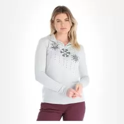 CMP, 31L1056 Jacket Women Ice Melange White 10 CMP, 31L1056 Jacket Women Ice Melange White -Ski Online Store cmp 31l1056 ea vest dames ice melange wit 22cmpxx115v3 BI 04