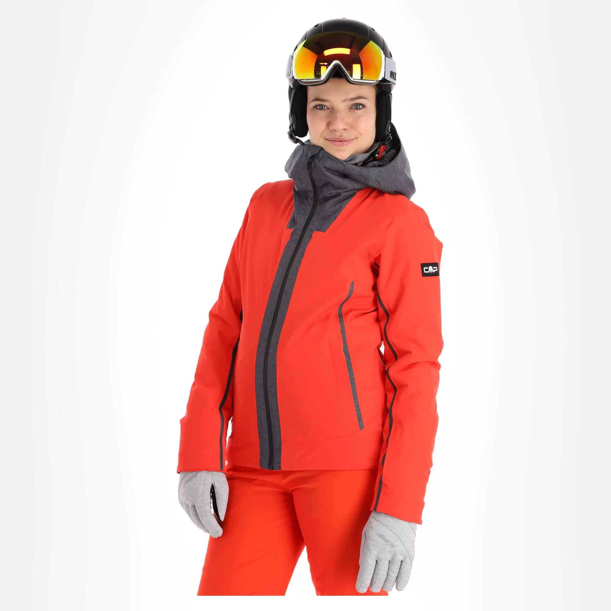 CMP, 31W0036 Ski Jacket Women Grenadine Red 6 CMP, 31W0036 Ski Jacket Women Grenadine Red - Image 4