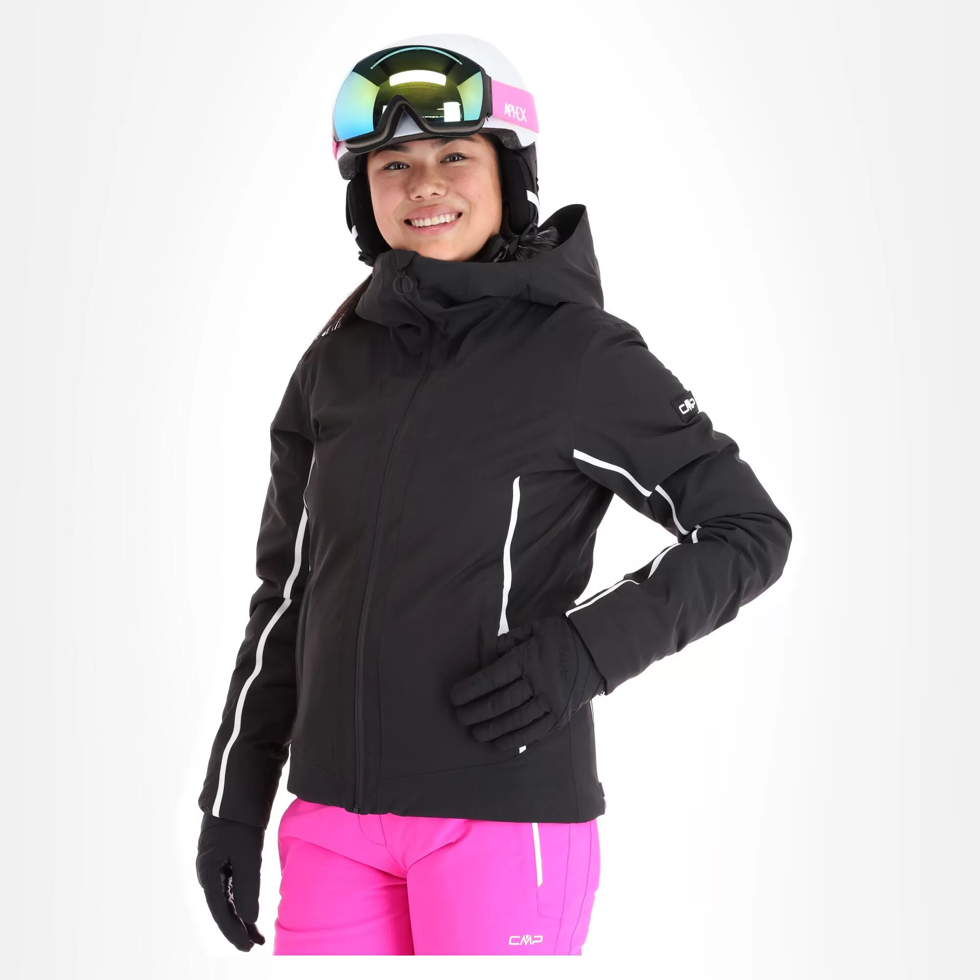 CMP, 31W0036 Ski Jacket Women Black 4 CMP, 31W0036 Ski Jacket Women Black - Image 2
