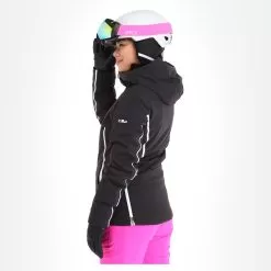 CMP, 31W0036 Ski Jacket Women Black 9 CMP, 31W0036 Ski Jacket Women Black -Ski Online Store cmp 31w0036 aa jas gevoerd dames zwart 22cmpxx116v1 BI 03