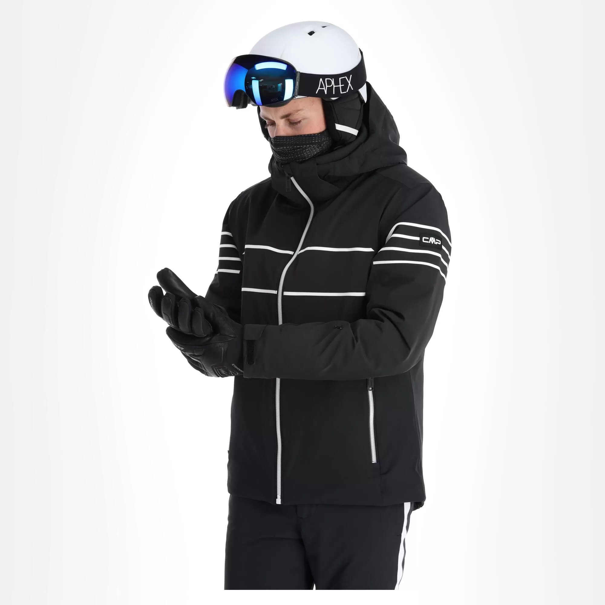 CMP, 31W0117 Ski Jacket Men Black 6 CMP, 31W0117 Ski Jacket Men Black - Image 4