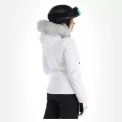 CMP, 31W0196F Ski Jacket Women White -Ski Online Store cmp 31w0196f aa jas gevoerd dames wit 22cmpxx124v3 BI 03