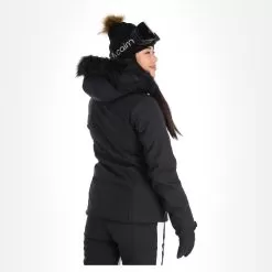 CMP, 31W0196F Ski Jacket Women Black -Ski Online Store cmp 31w0196f aa jas gevoerd dames zwart 22cmpxx124v4 BI 03