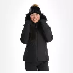 CMP, 31W0196F Ski Jacket Women Black -Ski Online Store cmp 31w0196f aa jas gevoerd dames zwart 22cmpxx124v4 BI 04