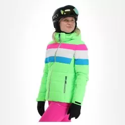 CMP, 31W0246 Ski Jacket Women Apple Fluo Green -Ski Online Store cmp 31w0246 aa jas gevoerd dames apple fluo groen 22cmpxx127v1 BI 04