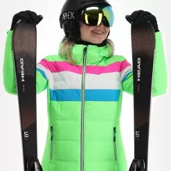 CMP, 31W0246 Ski Jacket Women Apple Fluo Green -Ski Online Store cmp 31w0246 aa jas gevoerd dames apple fluo groen 22cmpxx127v1 BI 05