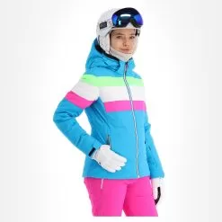CMP, 31W0246 Ski Jacket Women Turquioise Blue -Ski Online Store cmp 31w0246 aa jas gevoerd dames turquioise blauw 22cmpxx127v2 BI 04