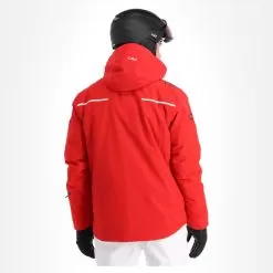 CMP, 31W0307 Ski Jacket Men Ferrari Red -Ski Online Store cmp 31w0307 aa jas gevoerd heren ferrari rood 22cmpxx128v4 BI 03