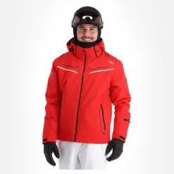 CMP, 31W0307 Ski Jacket Men Ferrari Red -Ski Online Store cmp 31w0307 aa jas gevoerd heren ferrari rood 22cmpxx128v4 BI 04