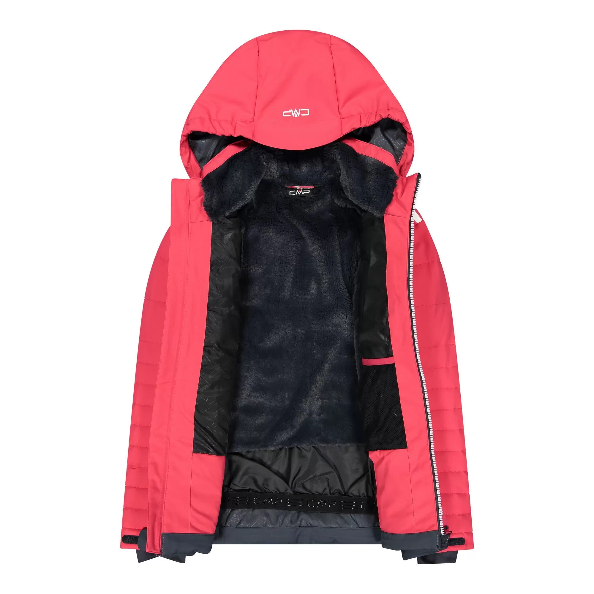 CMP, 31W0735 Ski Jacket Kids Begonia Red 5 CMP, 31W0735 Ski Jacket Kids Begonia Red - Image 3