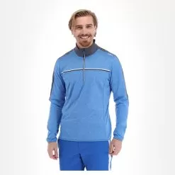 CMP, 32L0197 Pullover Men Melange Royal Blue -Ski Online Store cmp 32l0197 ga ski pully heren melange royal blauw 22cmpxx135v1 BI 04