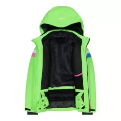 CMP, 32W0075 Ski Jacket Kids Apple Fluo Green -Ski Online Store cmp 32w0075 aa jas gevoerd kinderen apple fluo groen 22cmpxx137v1 BI 04