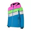 CMP, 32W0105 Ski Jacket Kids Turquioise Blue -Ski Online Store cmp 32w0105 aa jas gevoerd kinderen turquioise blauw 22cmpxx138v3 BI 02