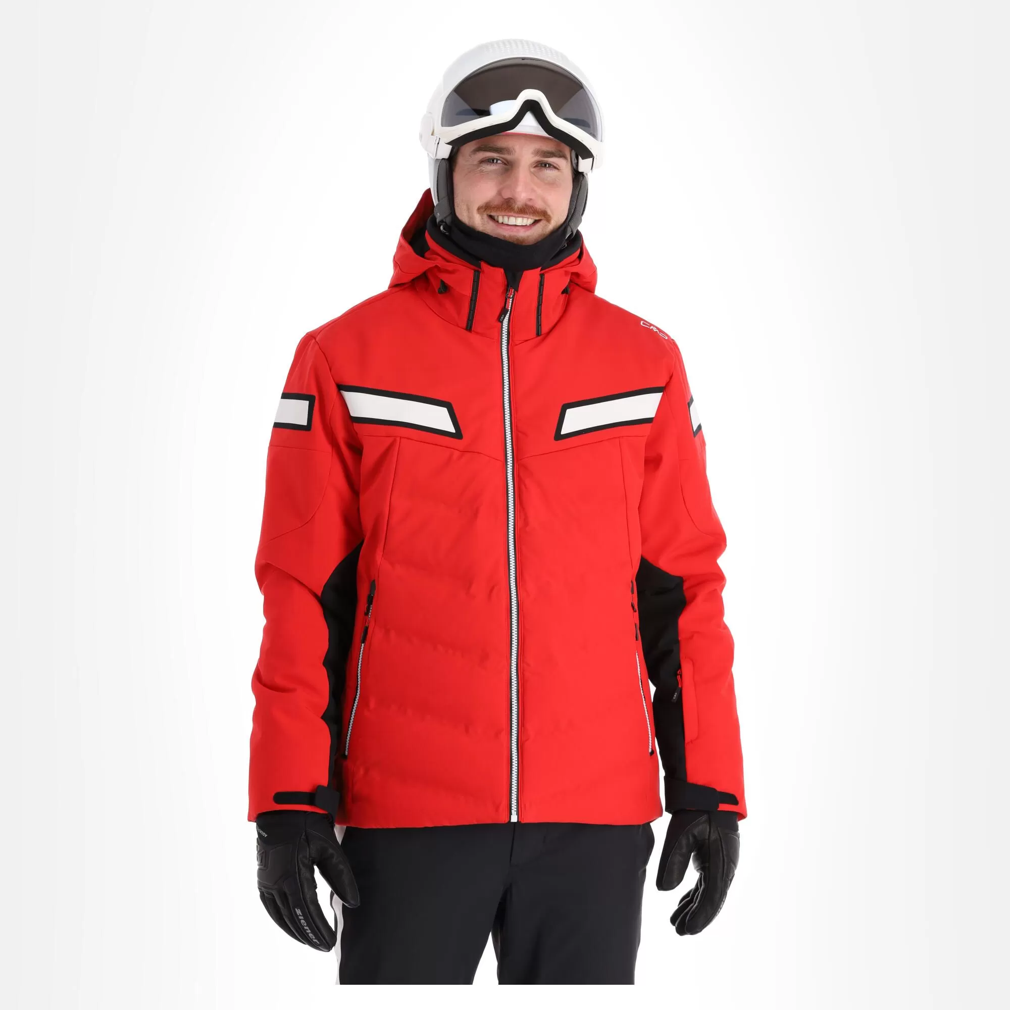 CMP, 32W0137 Ski Jacket Men Ferrari Red 4 CMP, 32W0137 Ski Jacket Men Ferrari Red - Image 2