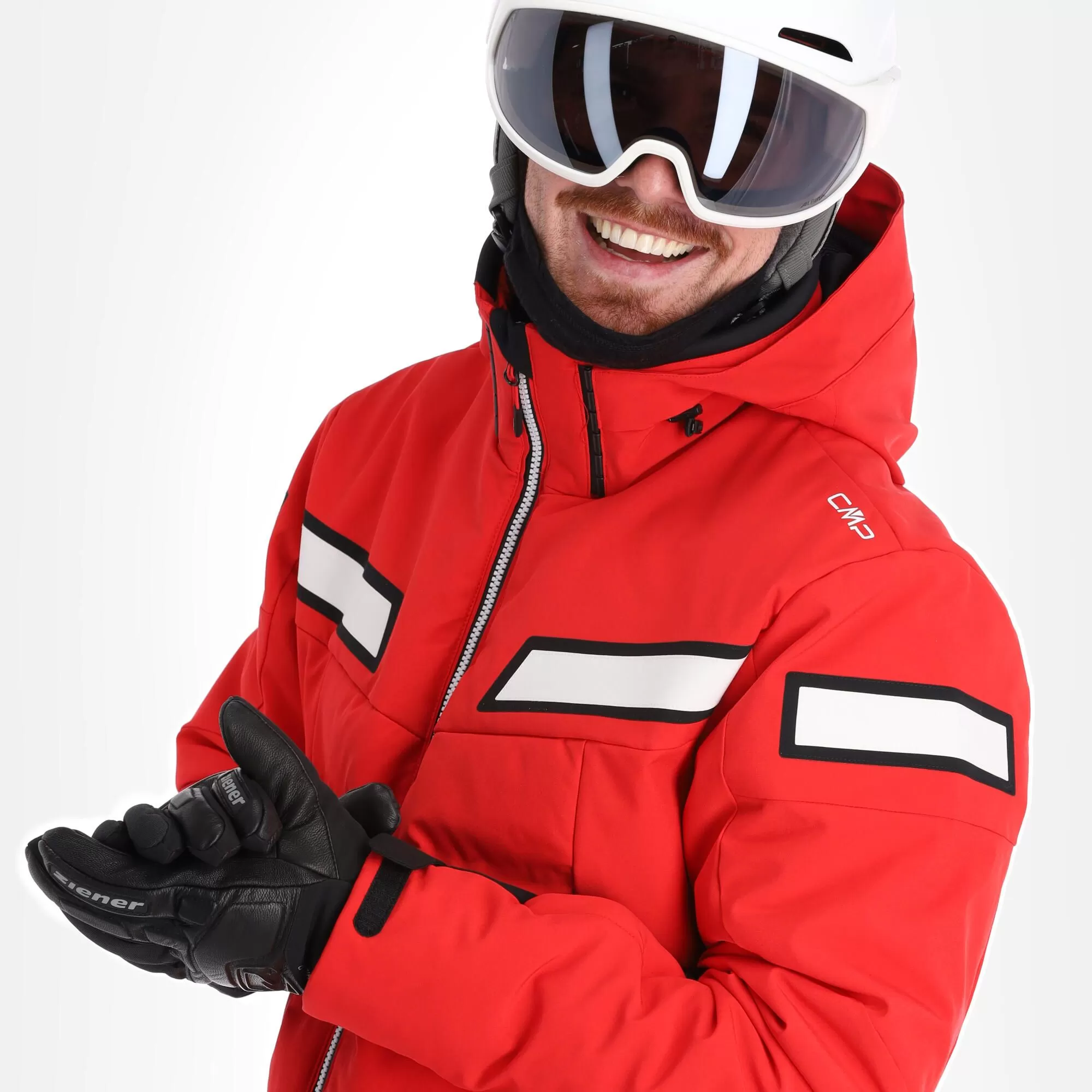CMP, 32W0137 Ski Jacket Men Ferrari Red 7 CMP, 32W0137 Ski Jacket Men Ferrari Red - Image 5