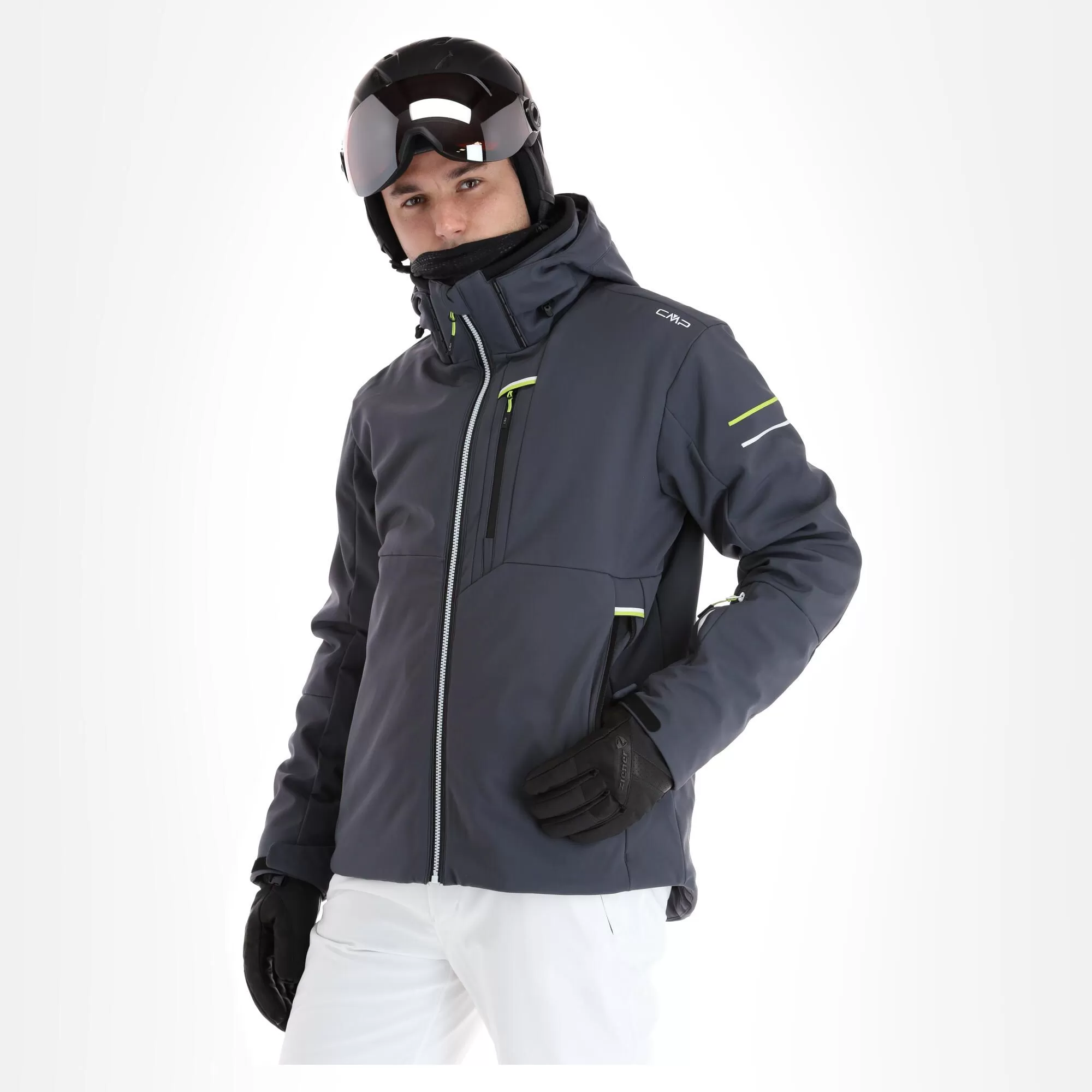 CMP, 32W0157 Ski Jacket Men Titanio Grey 6 CMP, 32W0157 Ski Jacket Men Titanio Grey - Image 4