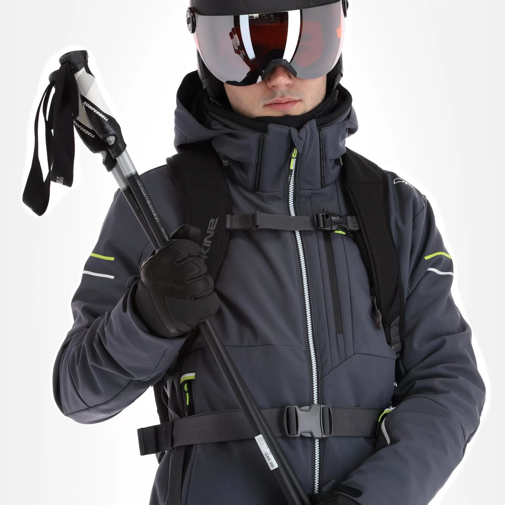 CMP, 32W0157 Ski Jacket Men Titanio Grey 7 CMP, 32W0157 Ski Jacket Men Titanio Grey - Image 5