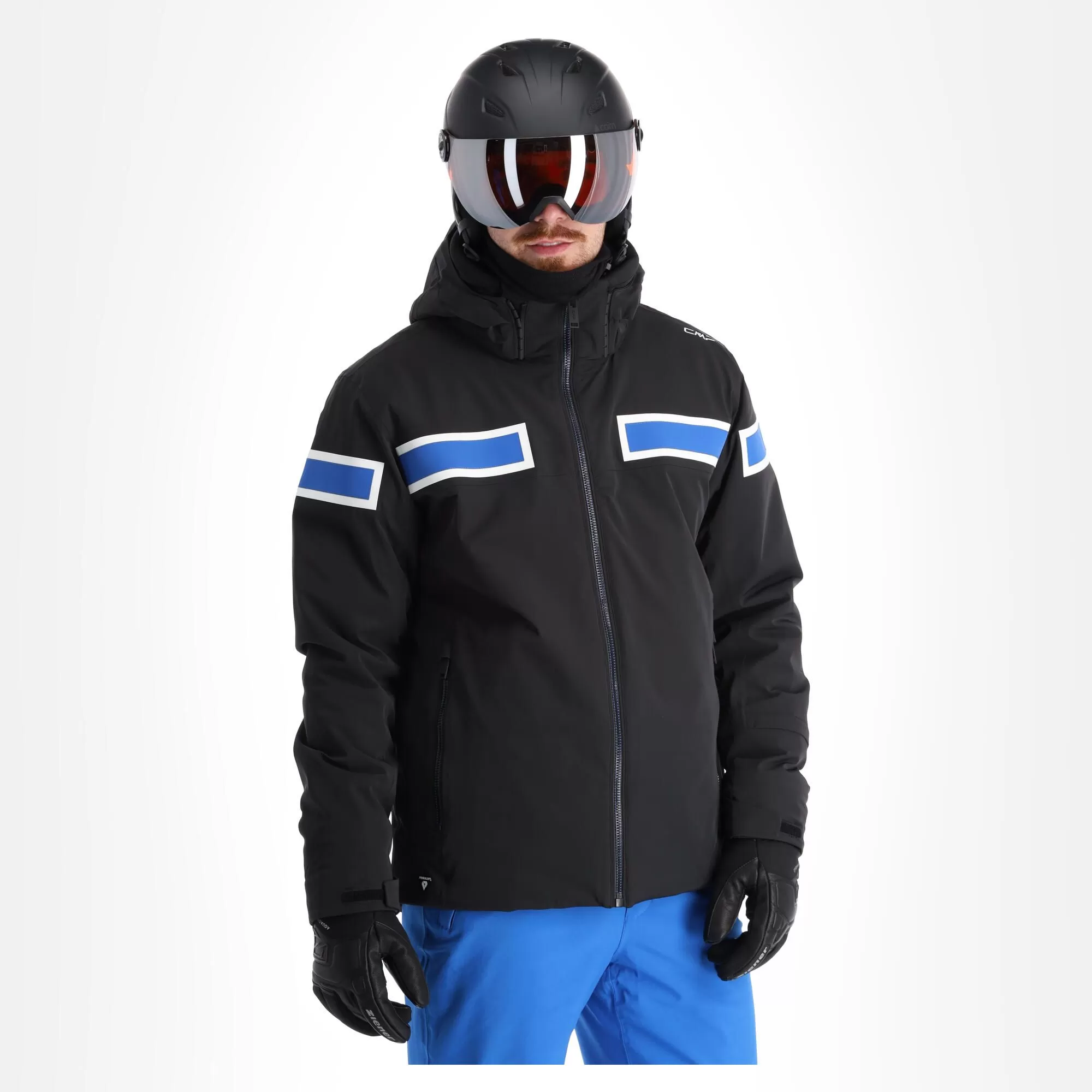 CMP, 32W0177 Ski Jacket Men Black 4 CMP, 32W0177 Ski Jacket Men Black - Image 2