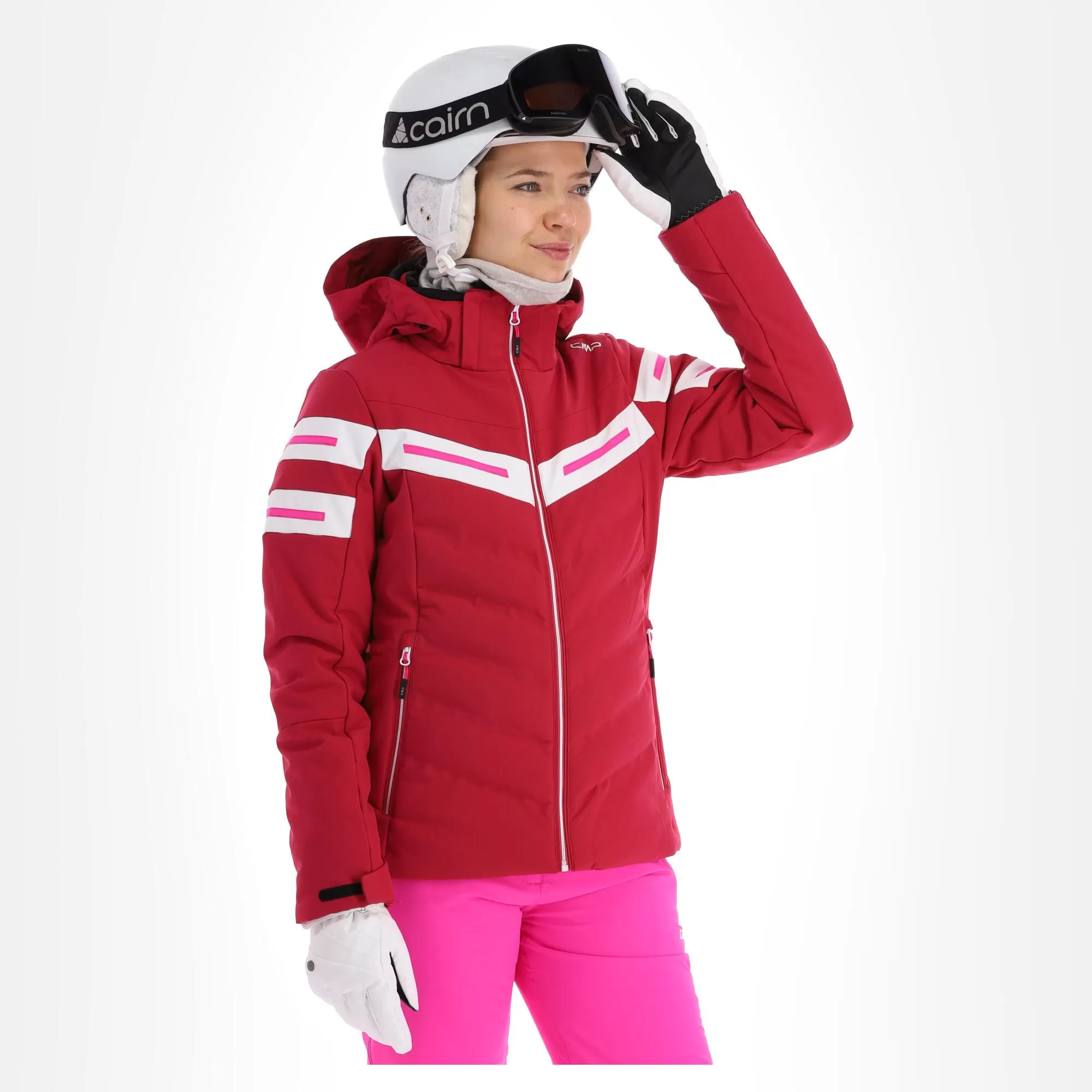 CMP, 32W0216 Ski Jacket Women Sangria Purple 4 CMP, 32W0216 Ski Jacket Women Sangria Purple - Image 2