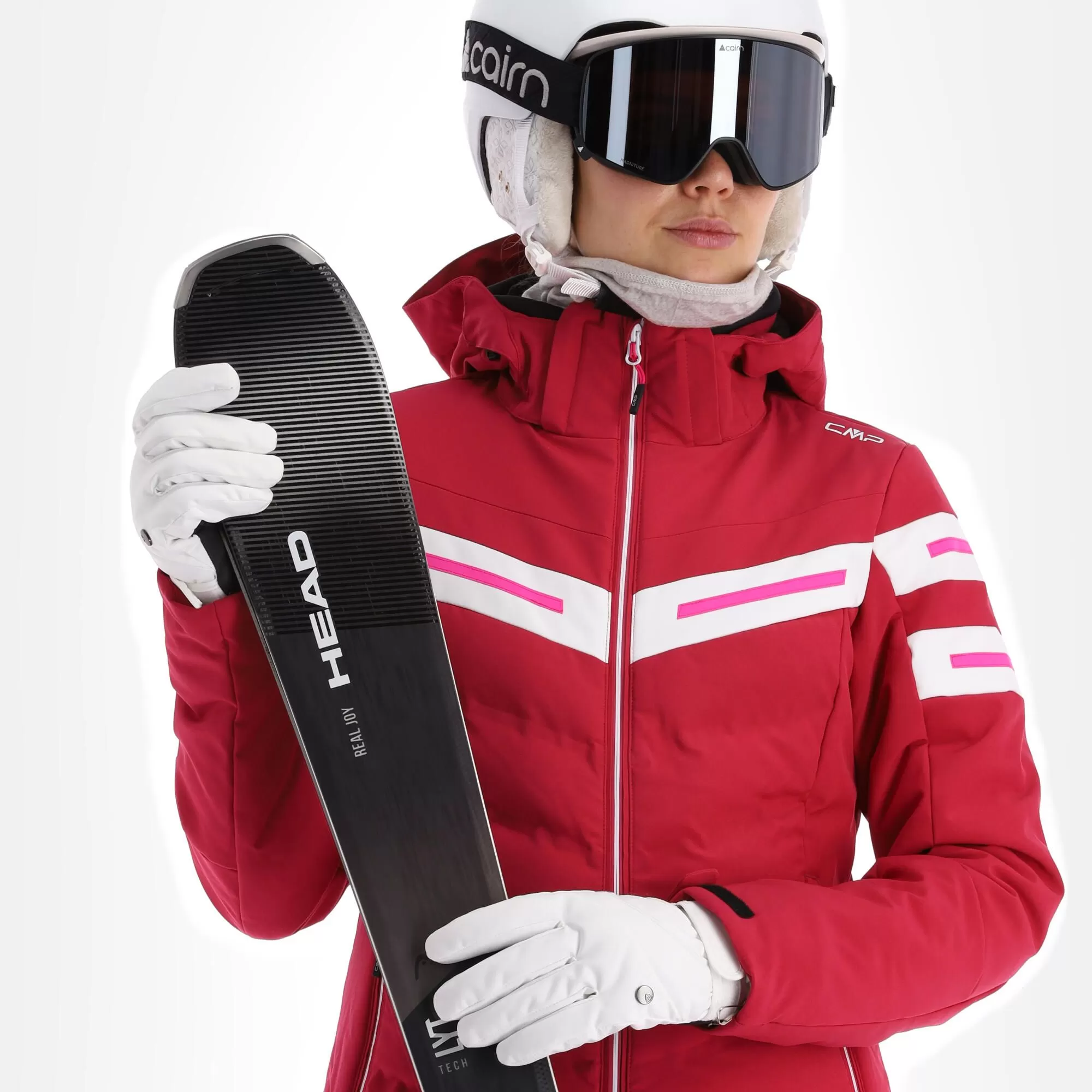 CMP, 32W0216 Ski Jacket Women Sangria Purple 7 CMP, 32W0216 Ski Jacket Women Sangria Purple - Image 5