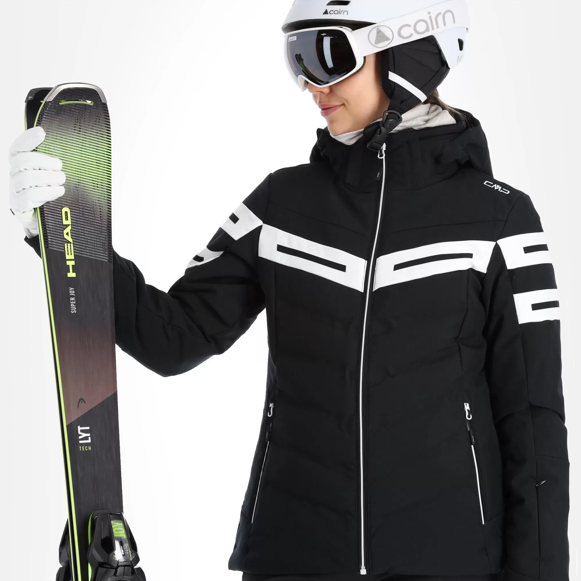 CMP, 32W0216 Ski Jacket Women Black 6 CMP, 32W0216 Ski Jacket Women Black - Image 4