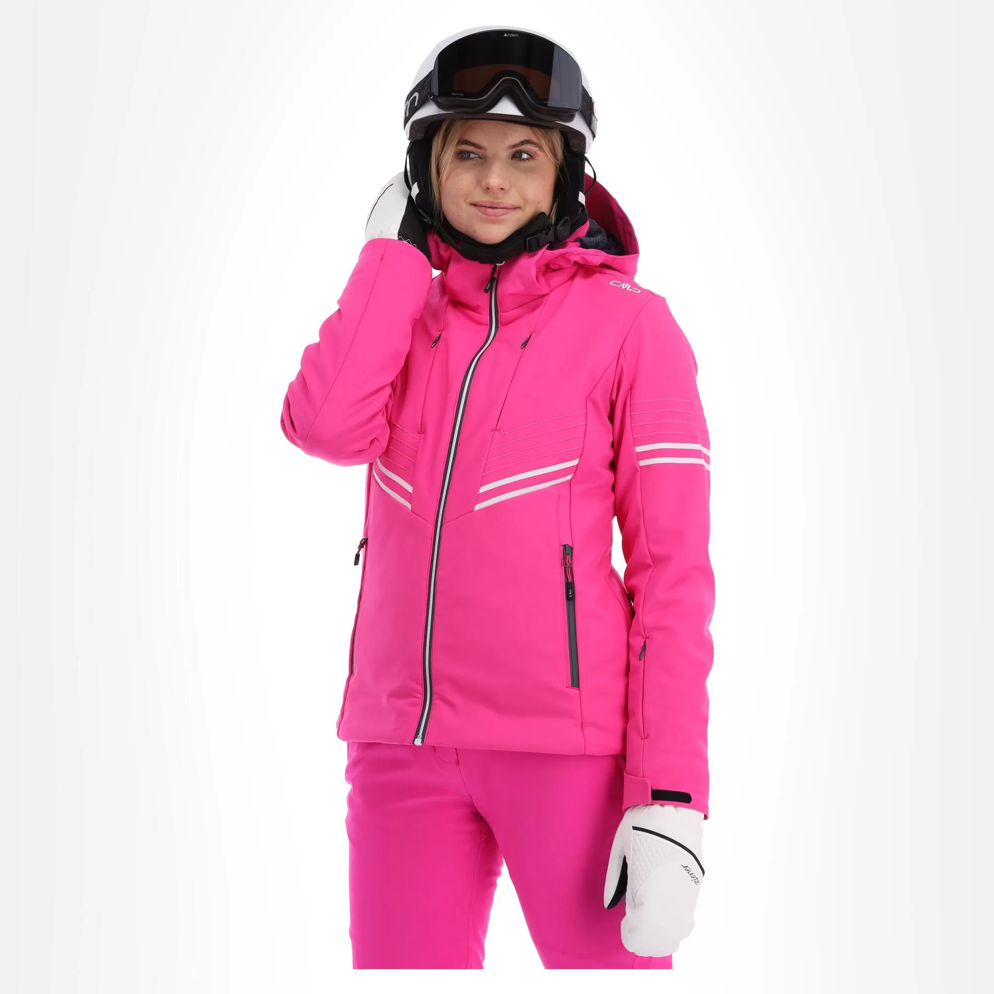 CMP, 32W0226 Ski Jacket Women Fluo Purple 4 CMP, 32W0226 Ski Jacket Women Fluo Purple - Image 2