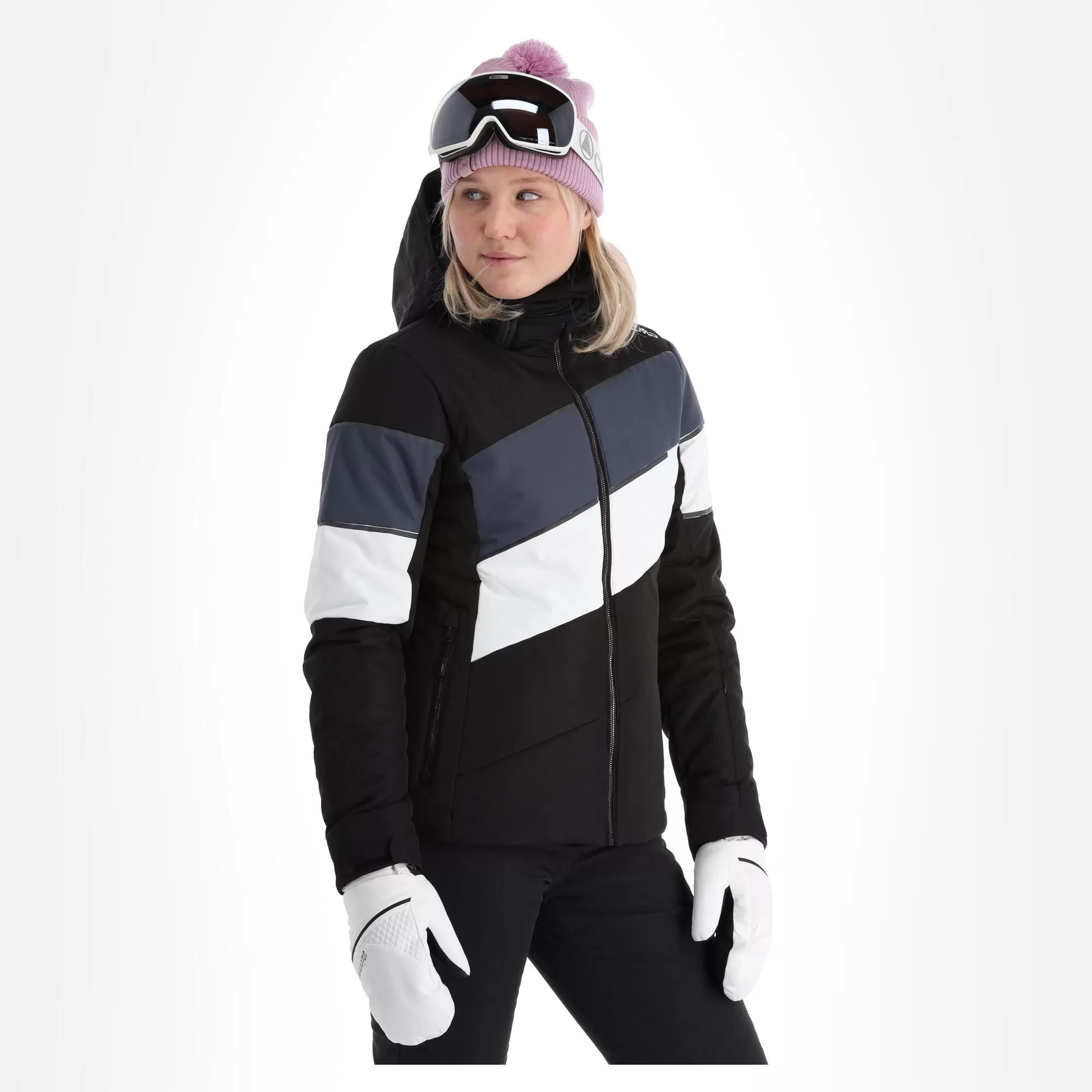 CMP, 32W0236 Ski Jacket Women Black 6 CMP, 32W0236 Ski Jacket Women Black - Image 4
