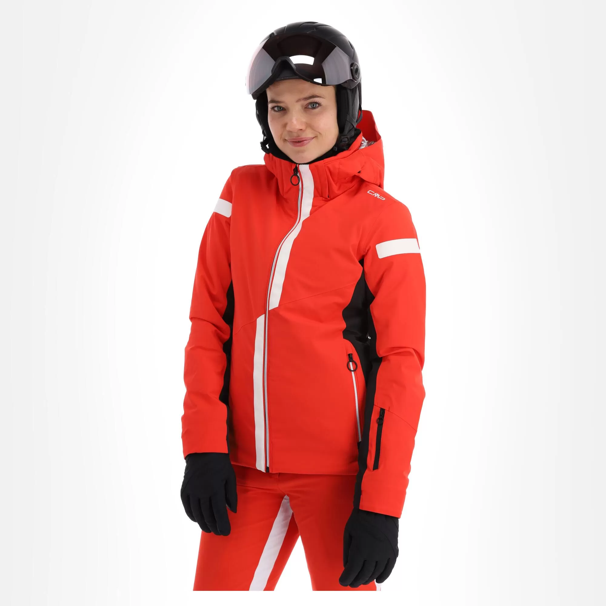 CMP, 32W0246 Ski Jacket Women Grenadine Red 4 CMP, 32W0246 Ski Jacket Women Grenadine Red - Image 2