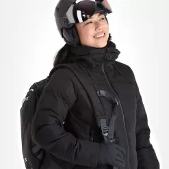 CMP, 32W0266 Ski Jacket Women Black -Ski Online Store cmp 32w0266 aa jas gevoerd dames zwart 22cmpxx146v2 BI 05