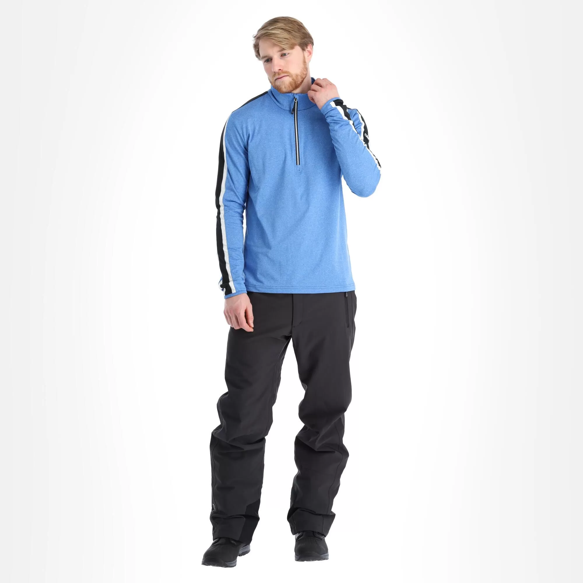 CMP, 39L2577 Pullover Men Royal Melange Blue 3 CMP, 39L2577 Pullover Men Royal Melange Blue