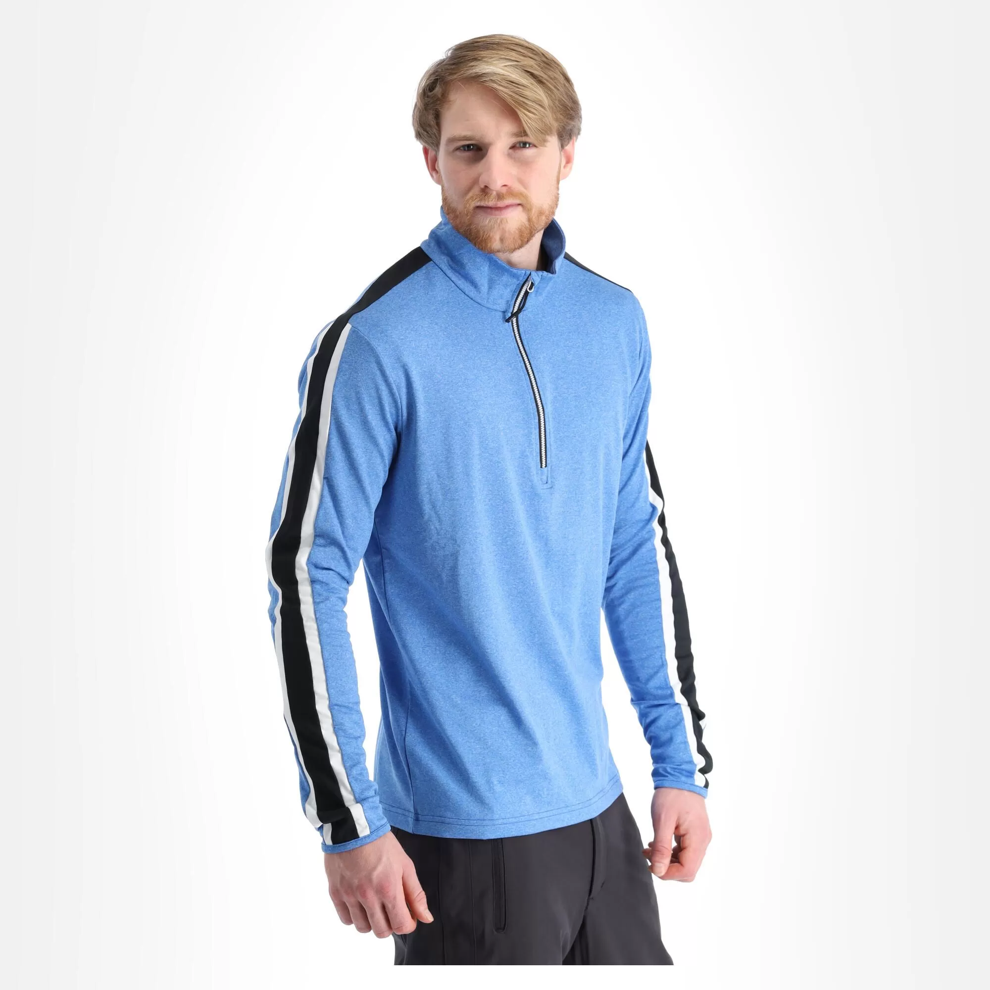 CMP, 39L2577 Pullover Men Royal Melange Blue 6 CMP, 39L2577 Pullover Men Royal Melange Blue - Image 4