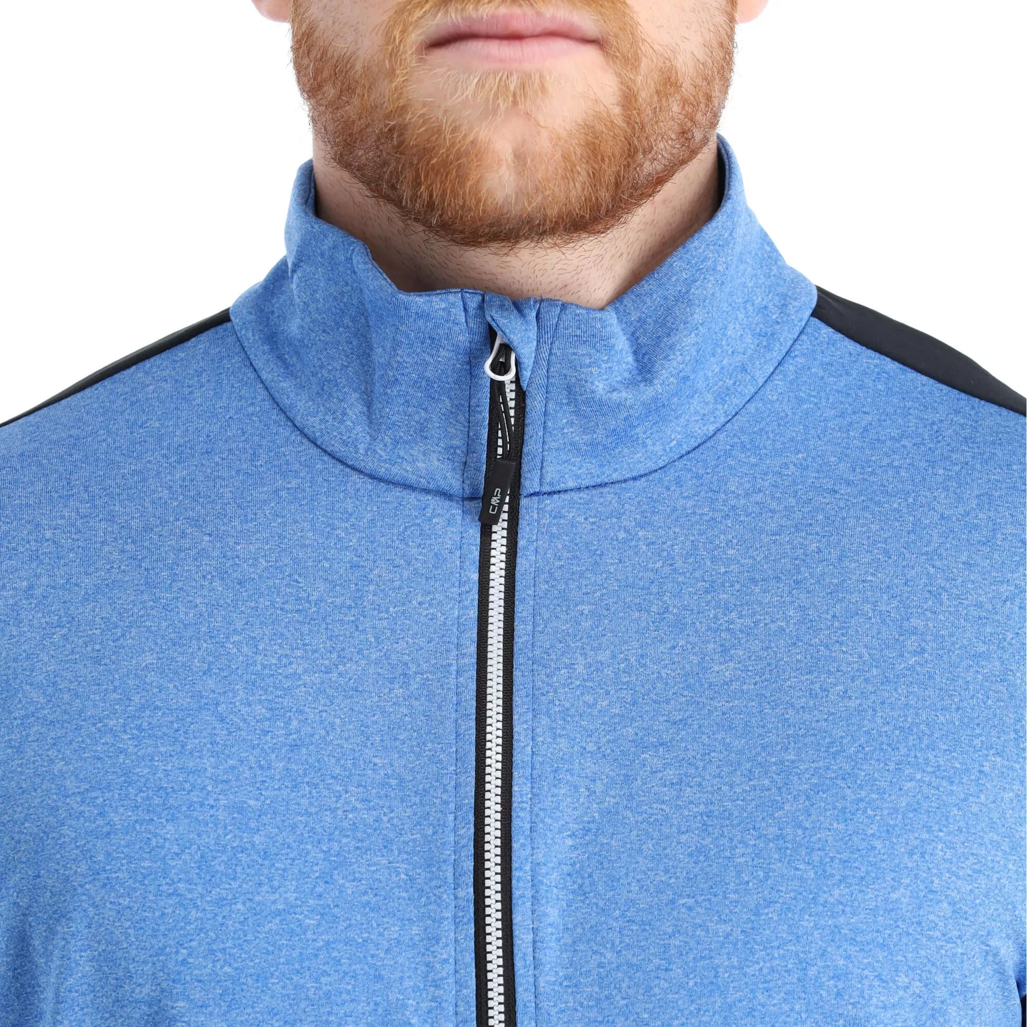 CMP, 39L2577 Pullover Men Royal Melange Blue 7 CMP, 39L2577 Pullover Men Royal Melange Blue - Image 5