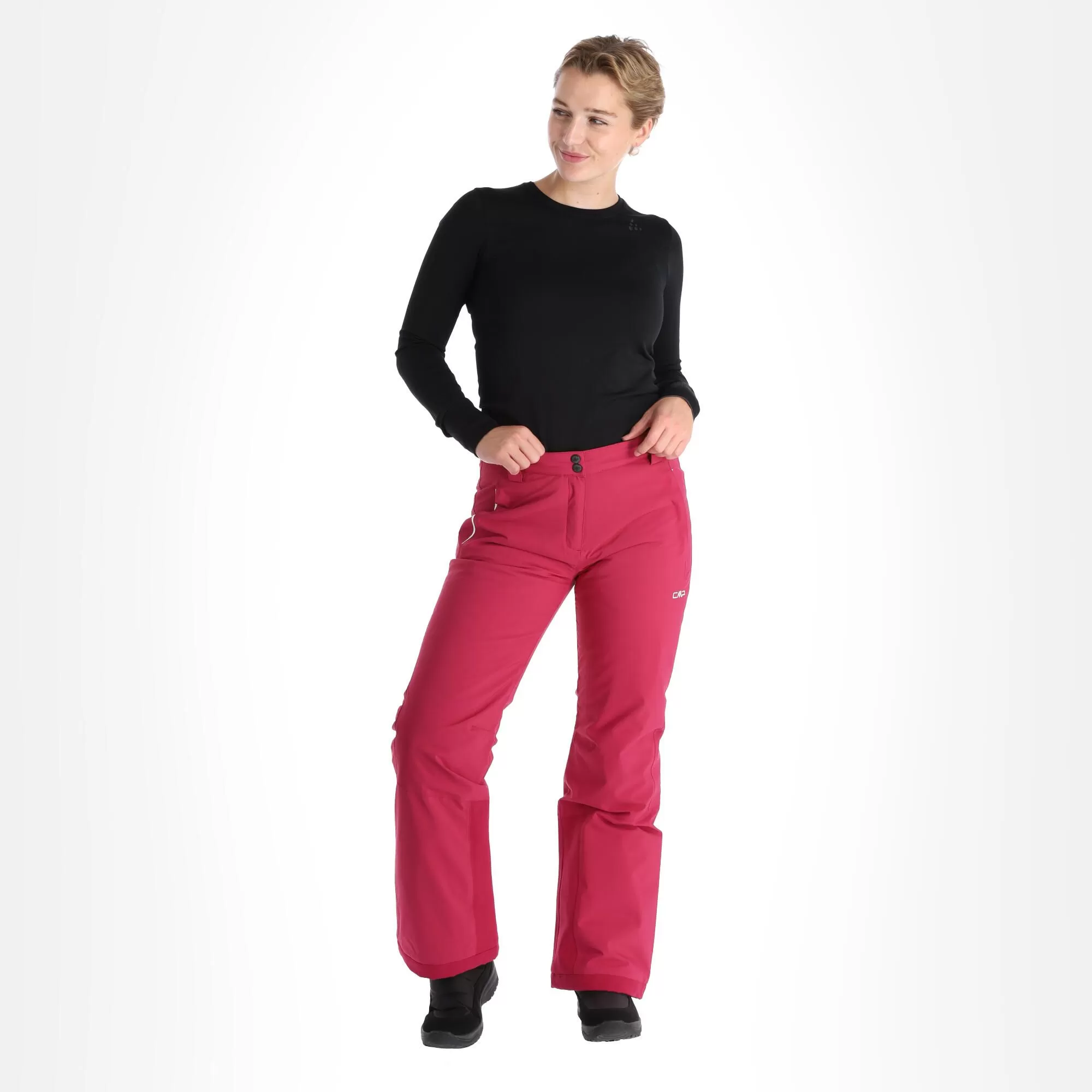 CMP, 39W1716 Ski Pants Women Sangria Purple 3 CMP, 39W1716 Ski Pants Women Sangria Purple