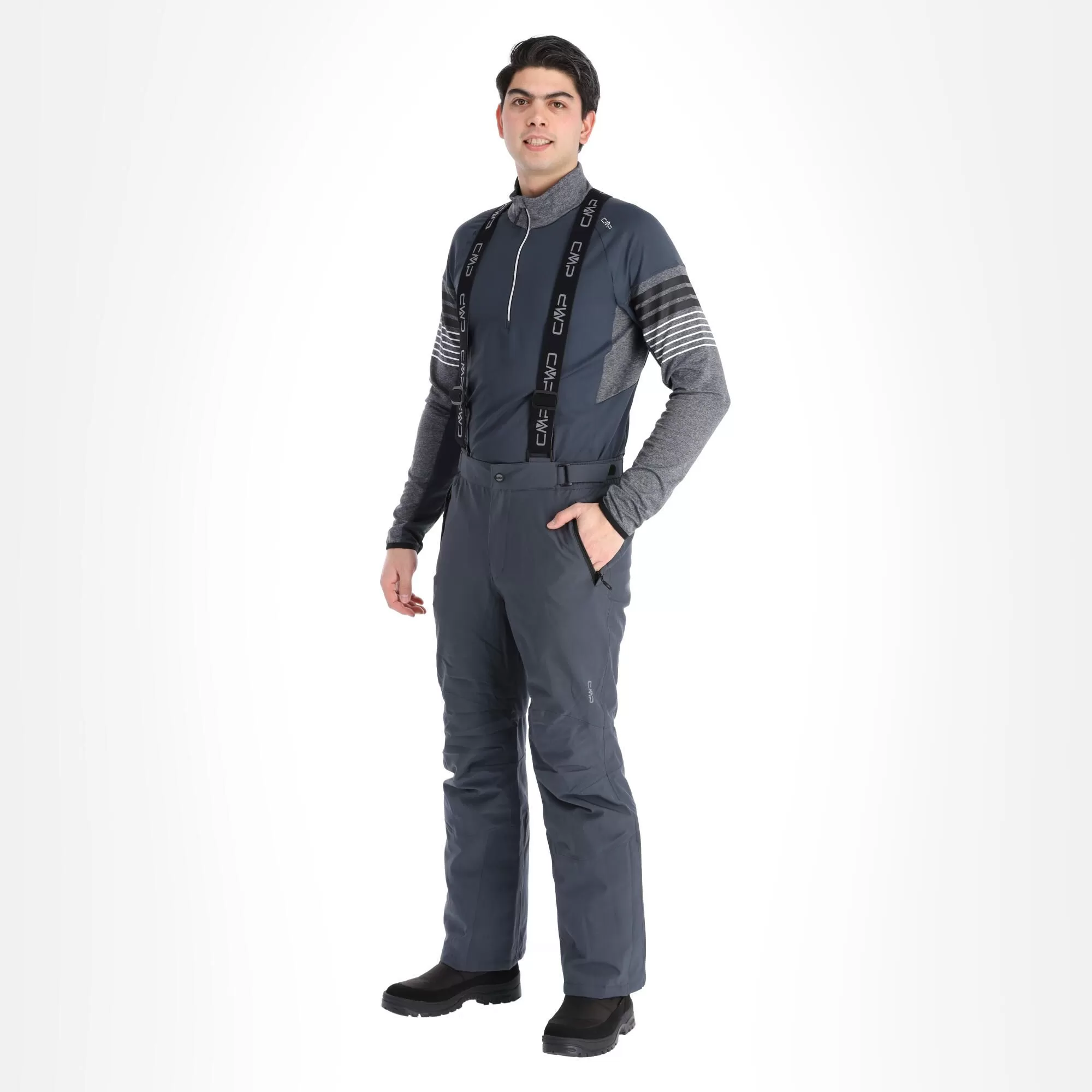 CMP, 3W17397N Ski Pants Men Titanio Grey 3 CMP, 3W17397N Ski Pants Men Titanio Grey