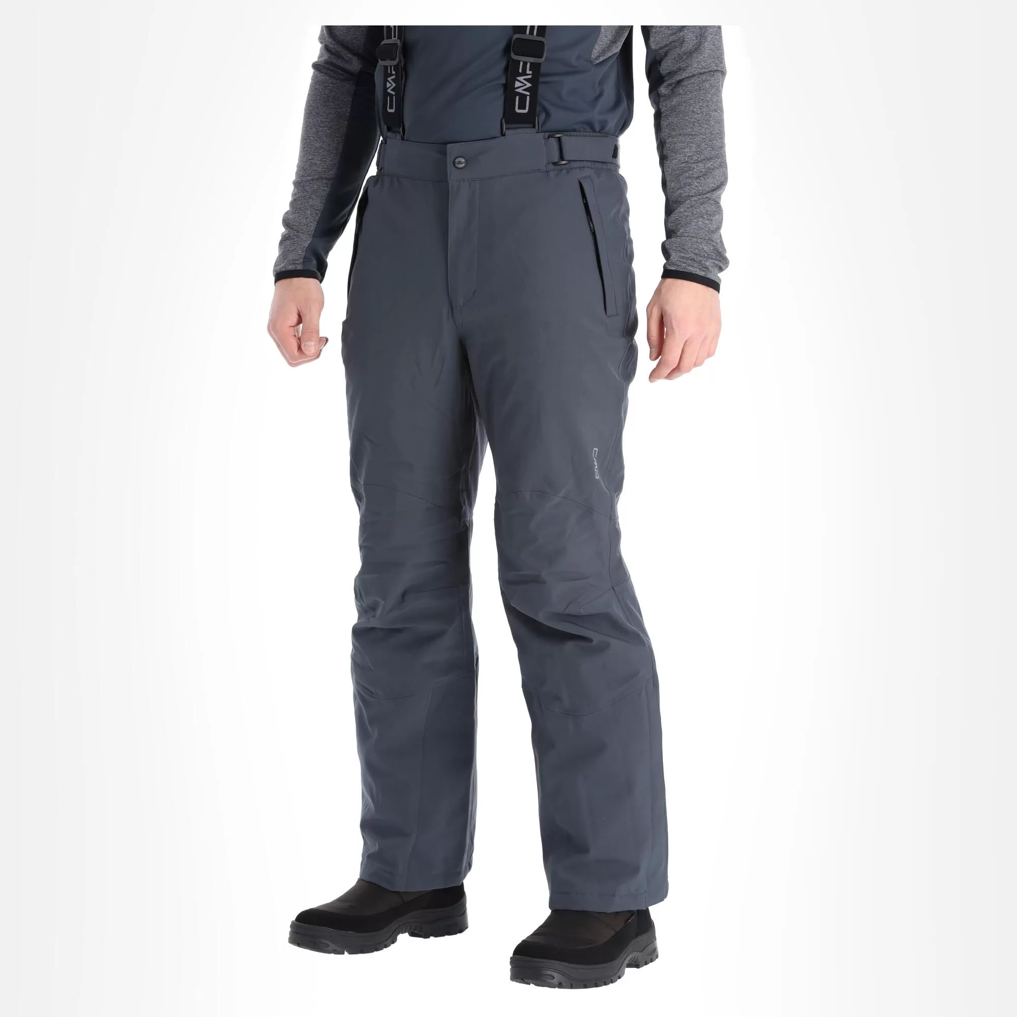 CMP, 3W17397N Ski Pants Men Titanio Grey 4 CMP, 3W17397N Ski Pants Men Titanio Grey - Image 2