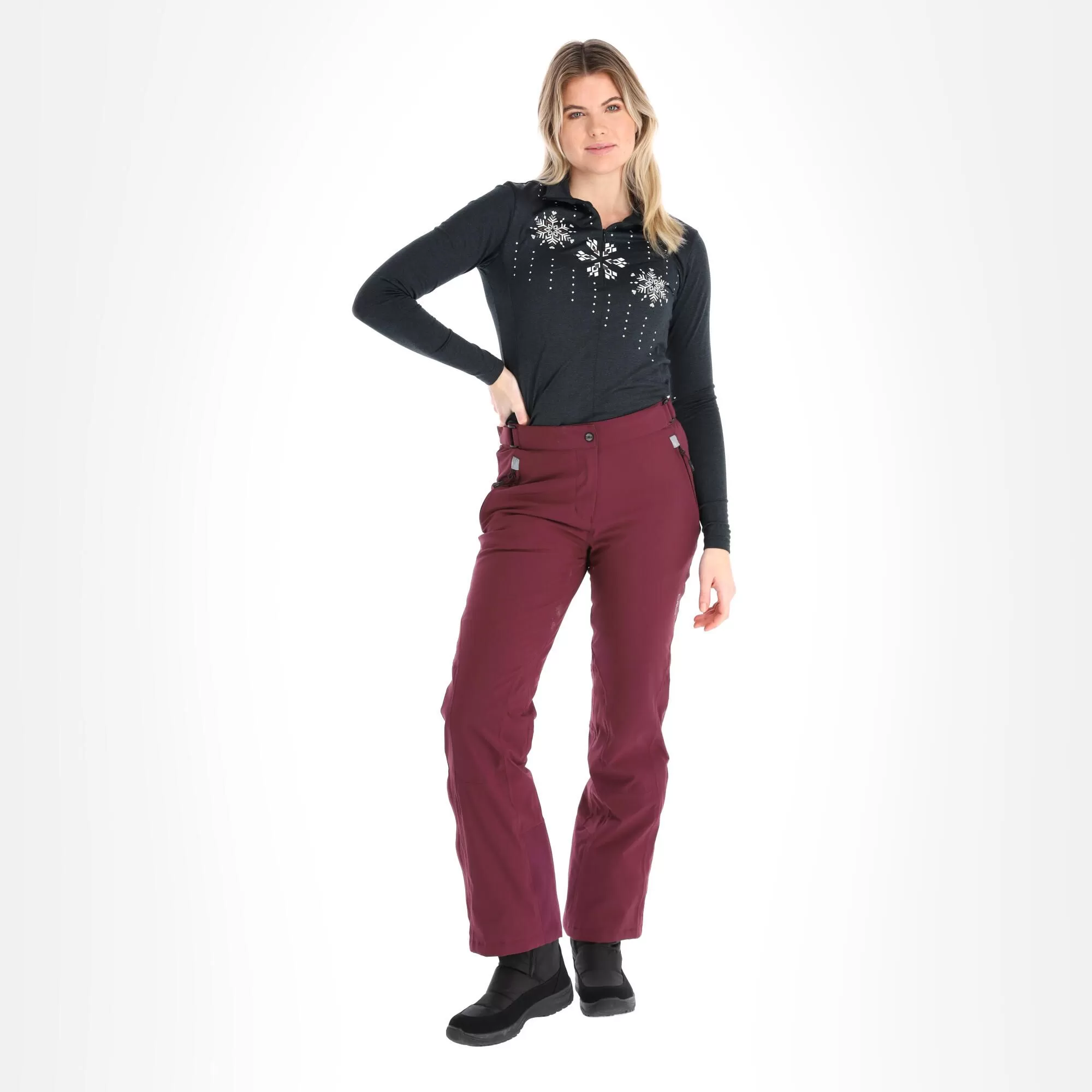 CMP, 3W18596N Ski Pants Women Prugna Purple 3 CMP, 3W18596N Ski Pants Women Prugna Purple