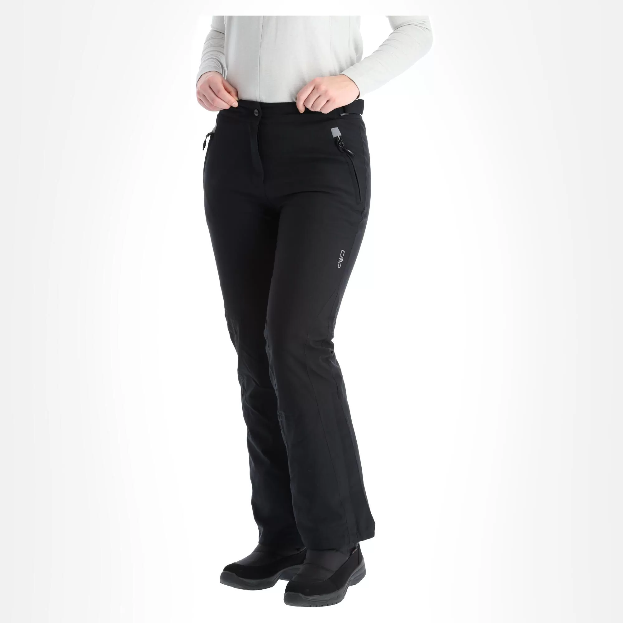 CMP, 3W18596N Ski Pants Women Black 4 CMP, 3W18596N Ski Pants Women Black - Image 2