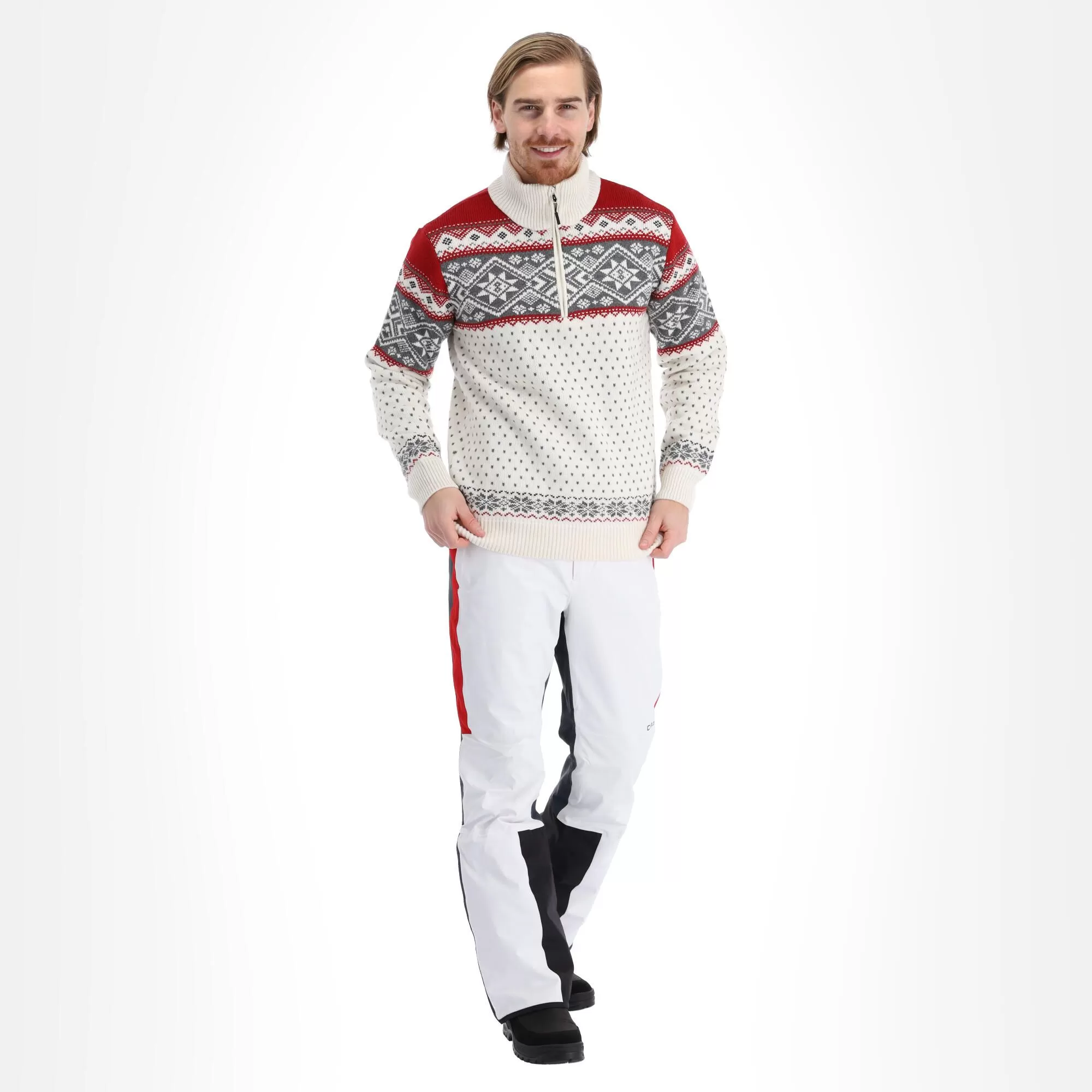 CMP, 7H57200N Sweater Men Plaster Grey 3 CMP, 7H57200N Sweater Men Plaster Grey